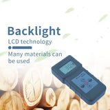 Professional Digital MS300 Concrete Moisture Meter Pneumatic Floor Ground Moisture Test 0-70% with 10 Codes (Density Code)