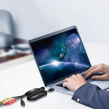 USB Video Capture Card VHS VCR TV DVD VHS To Digital Converter USB To AV Video Capture Adapter for /PC