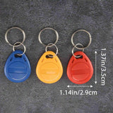 B27B 50Pcs T5577 Blank Key Tag RFID Chip Ring Cards Tags Keytag 125 Khz Copy Rewritable Writable Duplicate