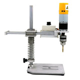 Mini Electric Tapping Machine Bench Top Threading Tool with Universal Arm 0-320 RPM Variable Speed M2-M6 Tapping Range
