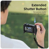Quick Release Xplorer Grip Kit Camera Frame Shutter Button With Cold Shoe Camera Grip Handle for DJI Osmo Action 5 Pro/4/3