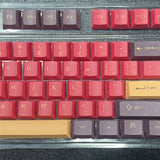GW-115-Key Pbt Sublimation Process Mechanical Keyboard Keycap With Key Puller For 61/87/104/108/Numeric Keyboard