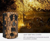 4K 48MP Outdoor Wild Trail Camera Photo Traps with Bluetooth&WiFi APP Control IR Range 20m/85ft Control Remote For Hunting