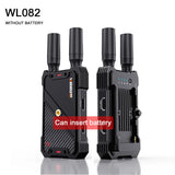 1300ft Wireless WiFi Audio Video Transmission System Transmitter Receiver Dual HDMI Extender for Camera Live Streaming 1TX 5RX
