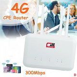 Efficient B625PRO-EU 4G Wifi Router 300Mbps with SIM Card Slot US Plug