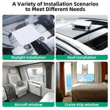 Used for Starlink Mini Device Suction Cup Holder Car Sunroof Front Window Rear Window Glass Suction Cup Holder