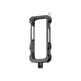 E-Easy To Use-For Insta 360 X3 Metal Protective Case With Cold Shoe Mount Panoramic Action Camera Cage