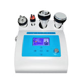 4 in 1 Ultrasonic Slimming Machine 40K Radio Frequency Skin Multipolar Vacuum for Smooth Wrinkles Facial Skin Tightening Device