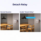 MINI R4 Wifi Smart Switch Module Dual Control Remote Control Module Smart Home Works R5 S-MATE Wireless Control