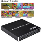 1080P 16x1 HDMI Multi-viewer Seamless Switch 4x1 Multiviewer Multi Screen Divider 1 TV Monitor Display 16 Screen Image 16 To 1