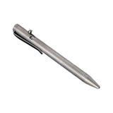 Luxury Bolt Action Pen Titanium Alloy G2 Compatible Rollerball Pen Retractable Ballpoint Pen for Office Professional Business