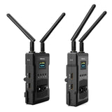 4K Wireless Video Transmission System Transmitter & Receiver 1080P 200m HDMI Extender for Camera Live Streaming Support Battery