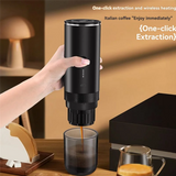 Portable Coffee Maker Handheld Electric Espresso Machine With Cordless Rechargeable Design Heating Function For Camping