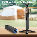 GW-Battery Handle Compatible With Dji Osmo Pocket 3, Fast Charging 5000Mah Battery Portable Osmo Pocket 3 Battery Handle