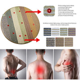 PEMF Magnetic Therapy Mat with 7 Chakra Healing Crystals - Far Infrared Round Mat for Headache Relief, Energy Balance & Stress