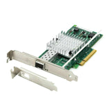 10Gb PCI Express X8 Single SFP + Port For Intel 82599EN Chipset For X520-DA1 E10G41BTDA Converged Network Adapter