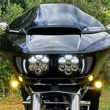 For Road Glide Special Limited FLTRK FLTRUSE FLTRT 2015-2023 Compatible Shark Demon LED Front Turn Signal For Motorcycle