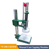 75/100/120MM Small Manual Tea Aluminum Can Capping Machine Commercial Can Bottle Crimper Capper Sealing Packaging Button Machine