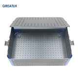 Premium Professional Aluminium Alloy Sterilization Box Disinfection Box for Holding Instrument Sterilized