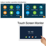 2/3/4 Multifamily 1080P TUYA WiFi Video Doorphone Building 7/10 Inch Monitor Family Apartment doorbell System Multi option DIY