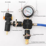 28pcs/set Car Water Tank Antifreeze Filling Sheet Metal Tool Vacuum Leak Detector Coolant Exhaust Air Sensor