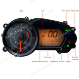 LCD Digital Panel Speed Measuring Instrument Mileage Meter Tachometer for  Rouser NS125Fi Pulsar 135