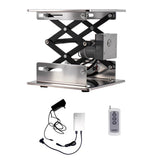 Electric Stainless Steel Lifting Platform Mini Lift Table 150x150mm, 8KG Load