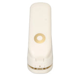 Ring Shape Hole Punch Compact Size White Portable Hole Punch Ergonomic Handle Foldable Design Lever Action Craft Punch