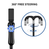 Newest Two-Way Articulating Borescope Industrial Camera 180 Degree Articulates Probe  Video Endoscope for IPhone/Android Phone