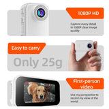 1080P Cycling Sports Camera Thumb Camera Travel Photography Portable Pocket Camera