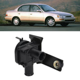Heater Control Valve 8724012260 Black Heater Water Valve Replacement for Toyota Corolla 1993 ‑ 1997 Car Heater Valve