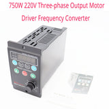 AC 220V Inverter Speed Controller 750W Variable Frequency Drive  Three-phase Output Motor Driver Frequency Converter