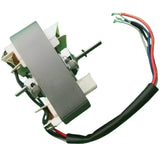 YJFFor 6825 220V Cooker Hood Motor Stainless Steel Frame 3500 RPM Dual-Electrode Motor for Kitchen Air Extraction Systems