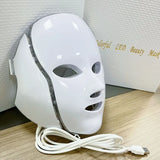 Microcurrents LED Beauty Mask Physiotherapy Facials Equipment Home Use Beauty Mask Devices Red Light Therapy Face Instrument
