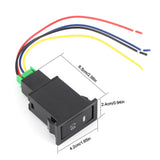 4‑Pole Universal Car Fog Lamp Switch Push Button for Toyota Land Cruiser 100 75 76 78 79 Series DRL Switch Button