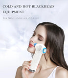 Electric USB Rechargeable Extractor Tools Black Dot Acne Pore Cleaner Blackhead Remover Vacuum With Hot Cold Compress