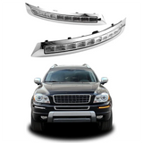 1Pair for Volvo XC90 2007-2013 LED DRL Turn Signal Daytime Running Light Daylight Fog Lamp