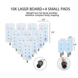 Professional Body Slimming Machine 14 Lipo Laser Pads Machines Weight Loss 650nm Massager Lipolaser Beauty Salon Equipment