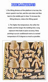 LL Lab High Precision Easy to Shape Denture Aligner Molds LCD DLP 3D Printer Resin lab 405nm UV Resins 1000g 500g