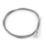 Chrome Universal 6 Ft Carb Carburetor Choke Cable Push Pull Choke Throttle Cable for Hot Rat Rod Holley Edelbrock