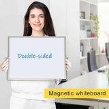 High Quality Foldable Desktop Whiteboard Double Sided Use Erasable Writing Board With Bracket Message Board Home
