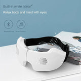 Eye Massager Cold and Hot Compression Relieves Fatigue Intelligent Eye Massager Vibrates Eye Mask Sleep Shading Eye Protector