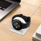Desktop Dock Charger Adapter Stand Holder Silicone Non-Slip Charger Stand Charging Dock Stand for Google Pixel Watch 3 41mm 45mm