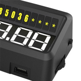 Accessories OBD2 Driving Computer Car Head Up Display HUD Projector Digital Temperature Speedometer