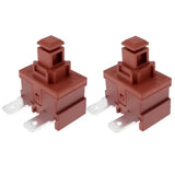 2Pcs On Off Power Button Switch Compatible For Miele C1 C2 C3 Vacuum Cleaner Cleaning Tools Home Appliance Parts