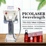 Newest Professional Q Switch Nd Yag Laser Tattoo Removal Machine Picosecond Laser For Tattoo Removal Nd:Yag Laser For Salon
