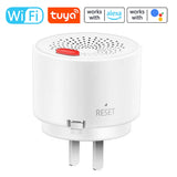 Tuya WiFi Natural Gas Alarm Plug-in Combustible Gas Detector APP Control Support Gases/Methane/Propane/Butane/LPG/LNG