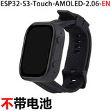 ESP32-S3 Development Board with 2.06 inch AMOLED Touchscreen Programmable AI Watch for Voice Chat & Smart Wearables