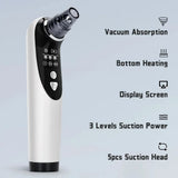 Mini Pore Cleaning Blackhead Remover Tool Fashion Design Rechargeable Vacuum Blackhead Remover with Hot Compression