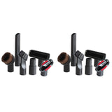 12 Pcs Universal Vacuum Cleaner Brush Nozzle Home Dusting Crevice Stair Tool Kit For 32Mm 35Mm Vacuum Cleaner
